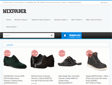 Tablet Screenshot of nexfolder.com